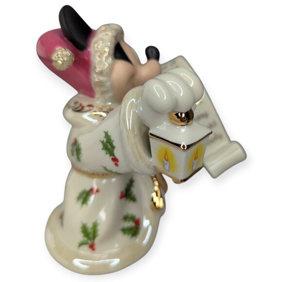 Lenox/Disney Victorian Santa Mickey Mouse Porcelain Figure Original Box 6" Tall - Picture 3 of 16